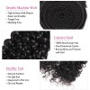 Jada Hair 2 Bundles Curly Wave  Hair Extensions with Full Lace Frontal