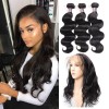 Jada Hair Indian Virgin Body Wave Hair 3 Bundles with Full Lace Frontal