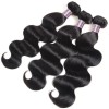 Jada Hair Indian Virgin Body Wave Hair 3 Bundles with Full Lace Frontal