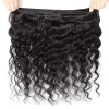 Remy Brazilian Loose Deep Wave Hair Extension Lace Closure 4 Bundles