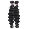 Jada Human Hair Loose Deep Wave 1 Bundle Weave for Halo Hair Extension