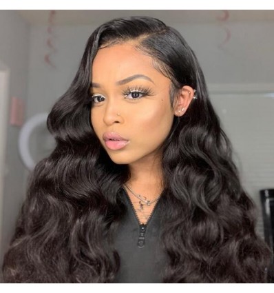 Jada Malaysian Natural Human Body Waving Bundles with Lace Closure