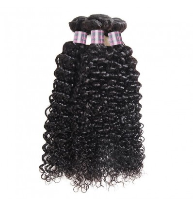 Jada Hair 3 Piece Virgin Indian Human Extension Curly Weave Bundle Hair