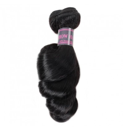 Jada Remi Virgin Human Loose Wave Hair Weaving Bundle Deal 1pc DIY