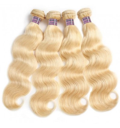 Jada Elegant Blonde Brazilian Virgin Body Wave Hair Bundles 4 pcs