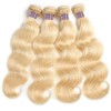 Jada Elegant Blonde Brazilian Virgin Body Wave Hair Bundles 4 pcs