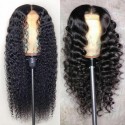 Jada Cheap Loose Deep Wave Human Kinky Curly Hair with Lace Frontal