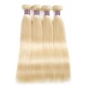 Jada Discount Brazilian Virgin Human Straight Hair Bundles 613 Blonde