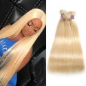 Jada Cheap 3 Bundles Straight 613 Blonde Brazilian Virgin Human Hair