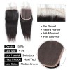 Jada Free Part Straight Remy Virgin Hair with 4x4 Lace Closure for Braiding