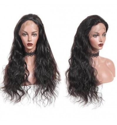 Jada Glueless Lace Front Brazilian Human Body Wave Hair Wigs