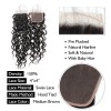 Jada Glueless Water Wave Remy Human Hair Bundles with Swiss Lace Closure