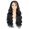 Jada Realistic Remy Brazilian Human Body Wave Hair Wigs with 4x4 Swiss Lace Front