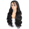 Jada Realistic Remy Brazilian Human Body Wave Hair Wigs with 4x4 Swiss Lace Front