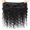 Jada Affordable Brazilian Virgin Hair Loose Deep Wave 3 Bundles with Lace Frontal