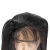 Jada Natural Black Straight Human Hair 3 Bundles with 360 Lace Frontal Closure