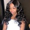 Jada Virgin Peruvian Loose Wave 3 Bundles with 13*4 Ear To Ear Lace Frontal Closure