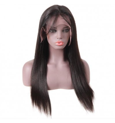 Jada Soft Remy Virgin Malaysian Human Hair Lace Front Wig Straight