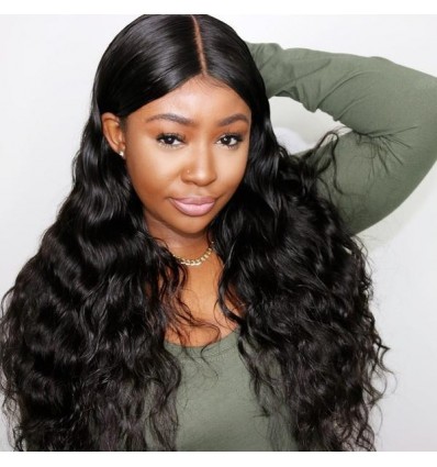 Jada Realistic Full Lace Frontal Body Wave Brazilian Virgin Hair Wigs