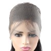 Jada Malaysian Human Virgin Straight Black Hair 360 Lace Front Wigs