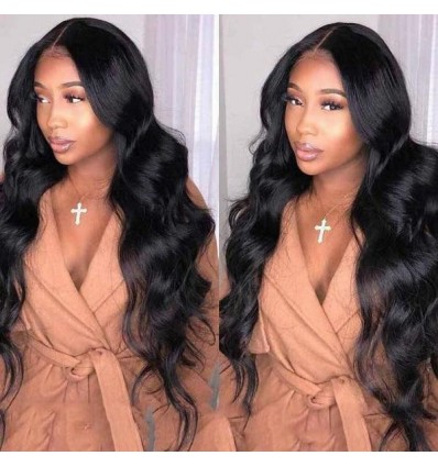 Jada Body Wave Virgin Malaysian Human Hair Wigs with Full Lace Front